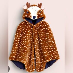 Brown Deer Hooded Cape